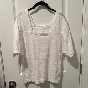 Oversized Square Neck Top